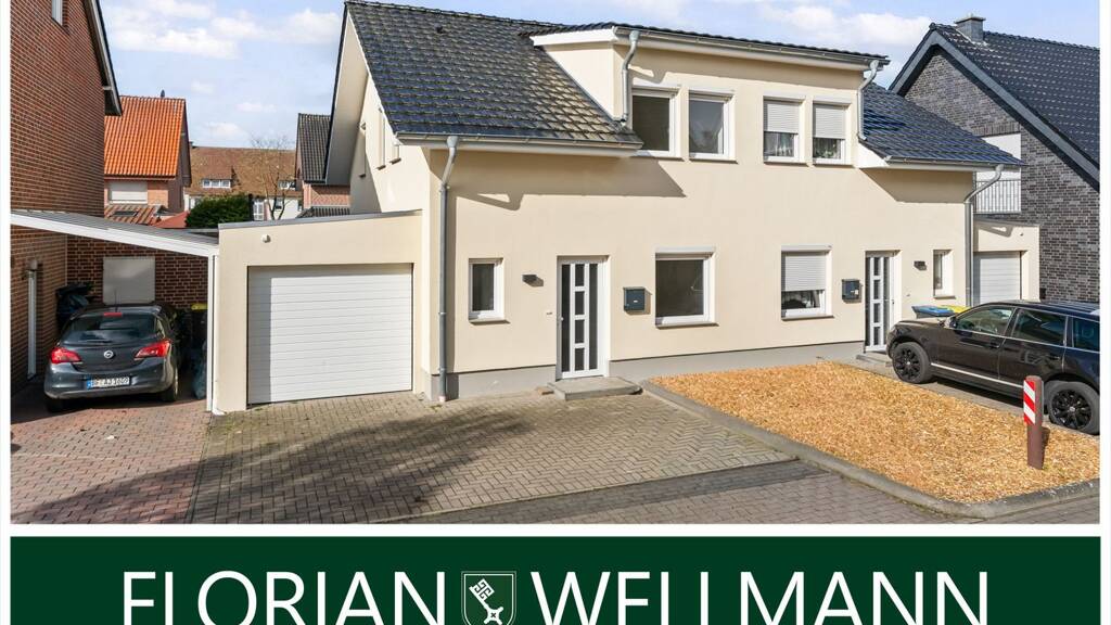 Doppelhaushälfte zum Kauf 429.000 € 4 Zimmer 111,9 m² 244 m² Grundstück Reckenfeld Greven 48268