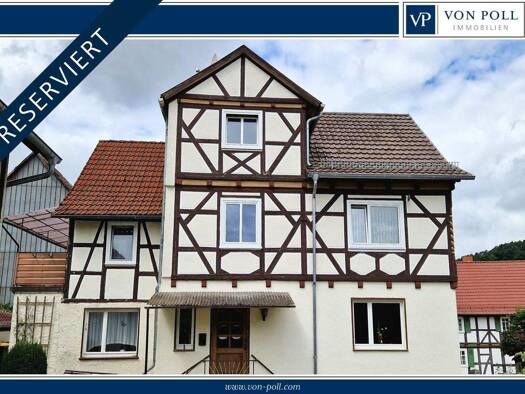 Einfamilienhaus zum Kauf 165.000 € 5 Zimmer 160 m² 1.717 m² Grundstück Breitzbach Herleshausen / Breitzbach 37293