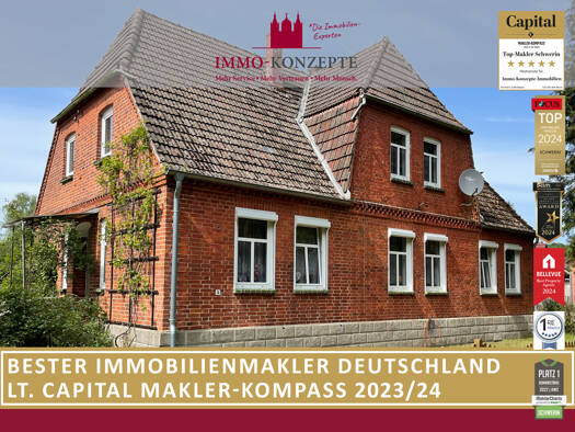 Einfamilienhaus zum Kauf 195.000 € 6 Zimmer 200 m² 5.507 m² Grundstück Kraak Rastow / Kraak 19077