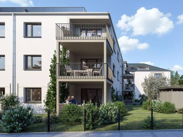 Wohnung zum Kauf 344.120 € 2 Zimmer 56,5 m² Pfersee Augsburg / Pfersee 86157