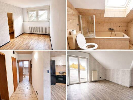 Wohnung zur Miete 500 € 2,5 Zimmer 59 m² frei ab sofort Max-Planck-Straße 50 Südlengern Bünde 32257