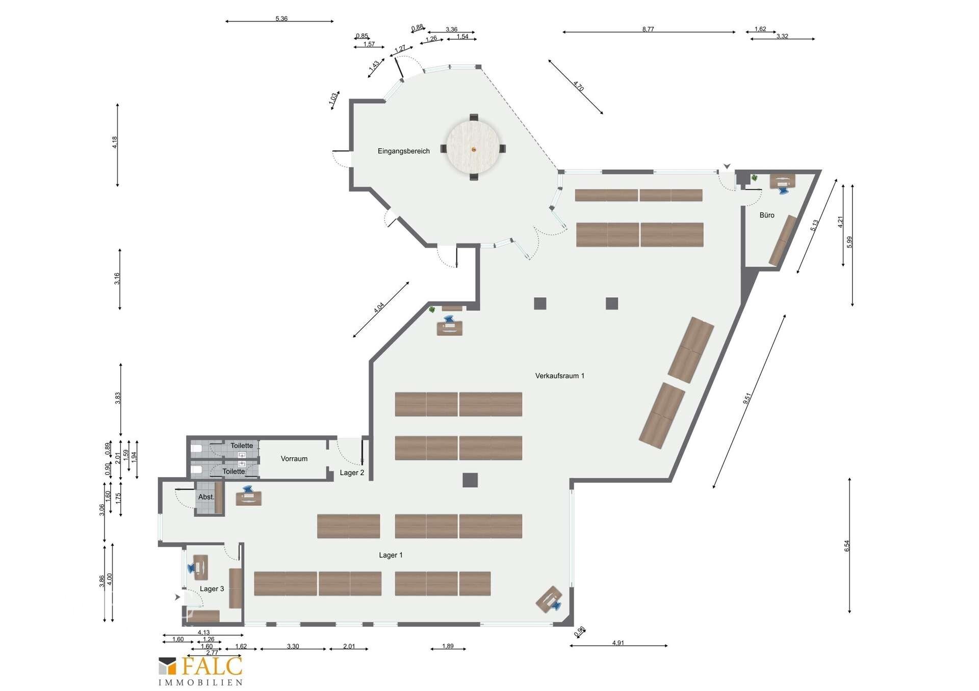 Ladenfläche zum Kauf 664 € 360 m²<br/>Verkaufsfläche Dietzenbach Dietzenbach 63128