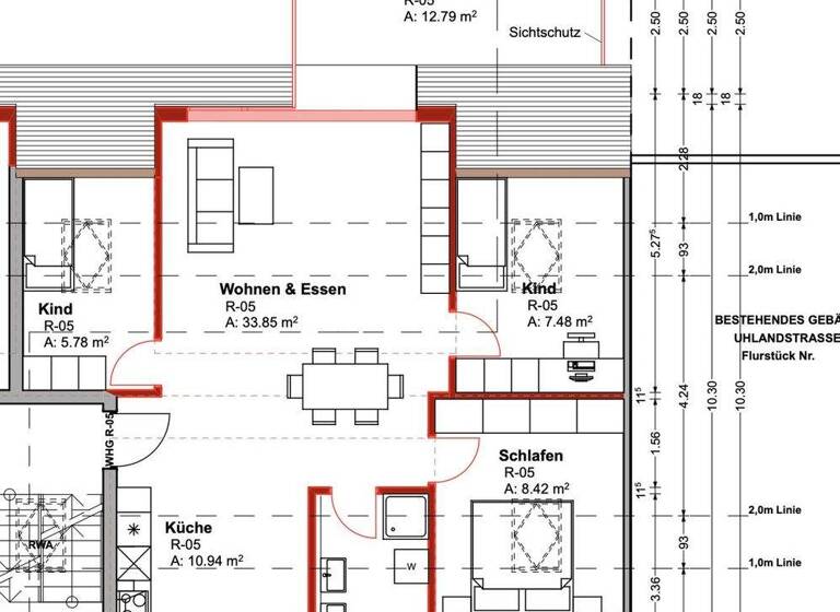 Wohnung zur Miete 1.520 € 4 Zimmer 92 m² Singen 78224