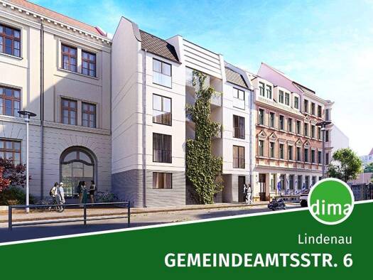 Wohnung zur Miete - Erstbezug 560 € 1 Zimmer 33,1 m² 1. Geschoss frei ab 01.02.2026 Gemeindeamtsstraße 6 Altlindenau Leipzig 04177
