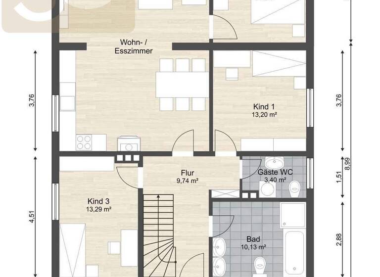 Einfamilienhaus zum Kauf 149.000 € 8 Zimmer 164 m² 845 m² Grundstück Brome 38465