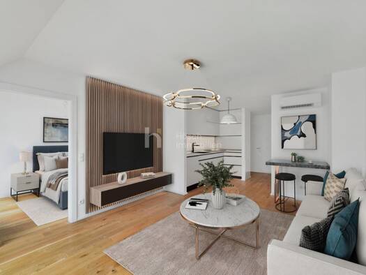Wohnung zum Kauf - Erstbezug 299.000 € 2 Zimmer 44,5 m² 4. Geschoss Wien 1050