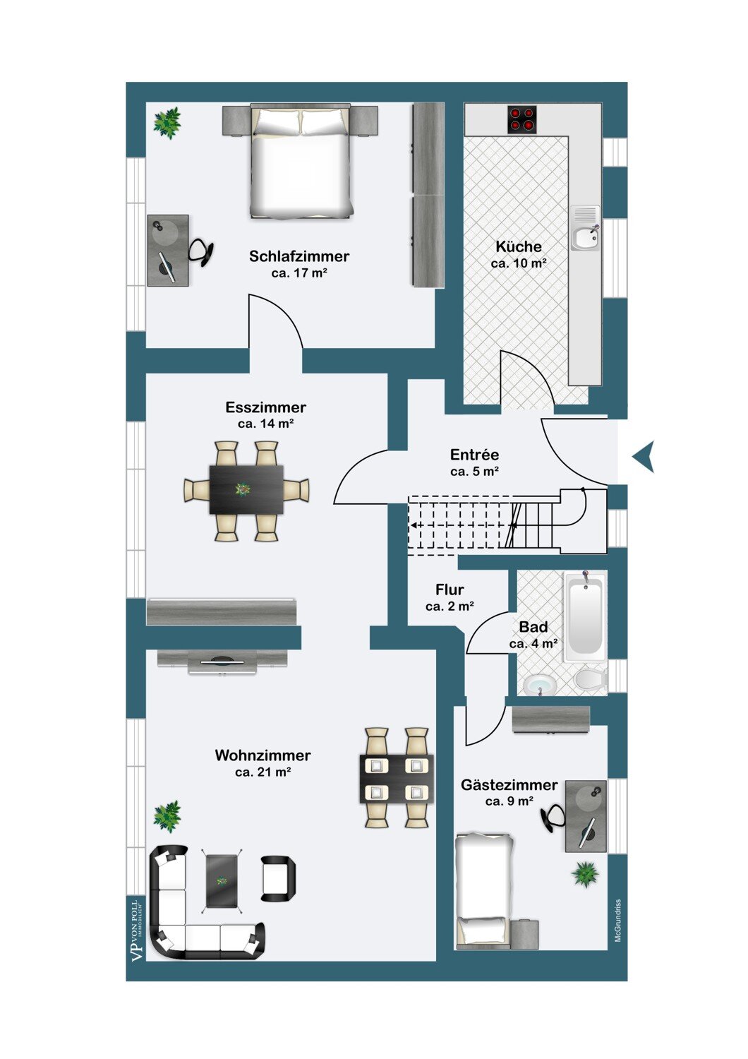 Einfamilienhaus zum Kauf 660.000 € 6 Zimmer 148,2 m²<br/>Wohnfläche 646 m²<br/>Grundstück Bornim Potsdam 14469