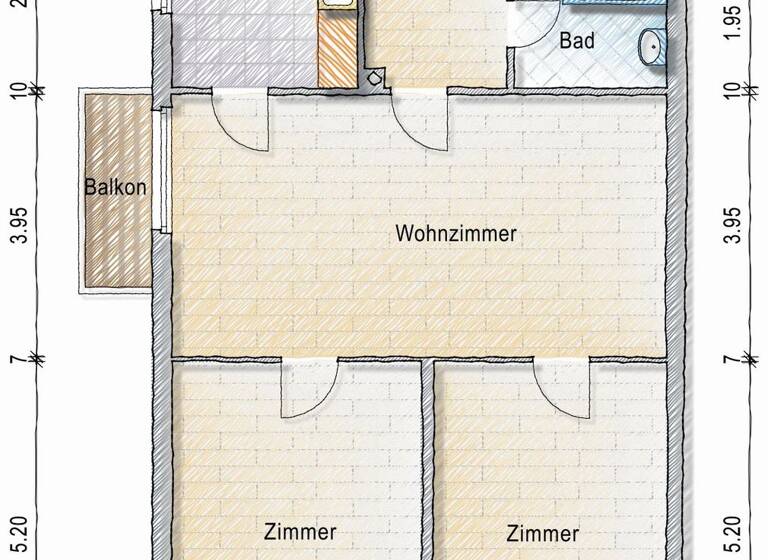 Wohnung zum Kauf 149.000 € 3 Zimmer 89 m² Bad Schönau 2853