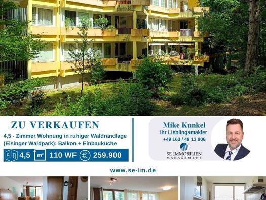 Wohnung zum Kauf 259.900 € 4,5 Zimmer 110 m² 2. Geschoss Eisingen 75239