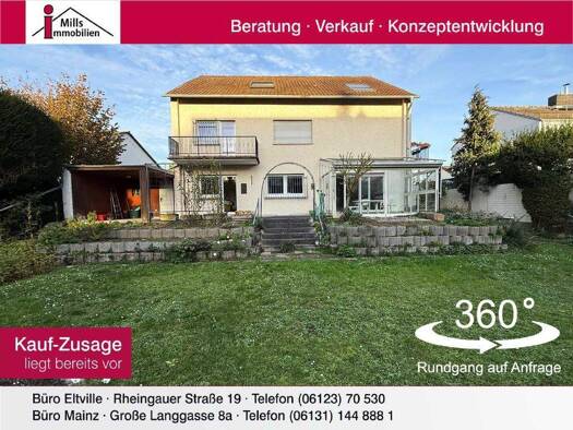 Mehrfamilienhaus zum Kauf 875.000 € 9 Zimmer 315 m² 673 m² Grundstück Hechtsheim Mainz 55129