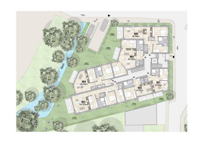 Wohnung zum Kauf provisionsfrei 471.000 € 3 Zimmer 95,2 m² EG Bahnhofstraße 13-15 Bad Sassendorf 59505