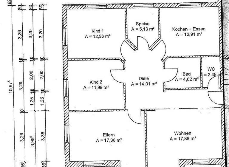 Wohnung zum Kauf 260.000 € 5 Zimmer 98 m² Holzheim 89438