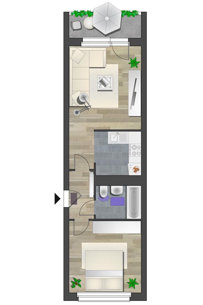 Wohnung zur Miete 239 € 2 Zimmer 40,2 m²<br/>Wohnfläche 5.<br/>Geschoss 01.03.2025<br/>Verfügbarkeit Faleska-Meinig-Str. 76 Markersdorf 621 Chemnitz 09122