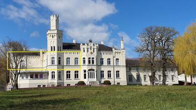 Wohnung zur Miete 1.500 € 5,5 Zimmer 200 m² 1. Geschoss frei ab 01.06.2025 Schlossplatz 12 Groß Kedingshagen Kramerhof 18445