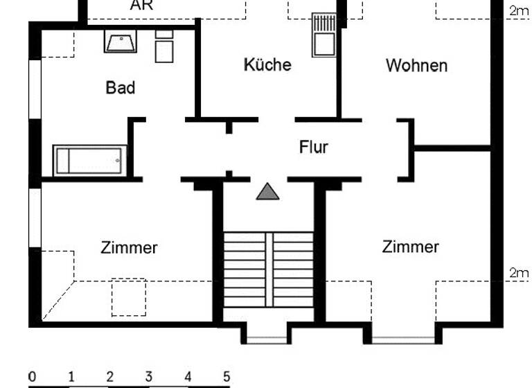 Wohnung zur Miete 686 € 3 Zimmer 67,1 m² 3. Geschoss frei ab 16.04.2026 Overrathstr. 9 Frohnhausen Essen 45144