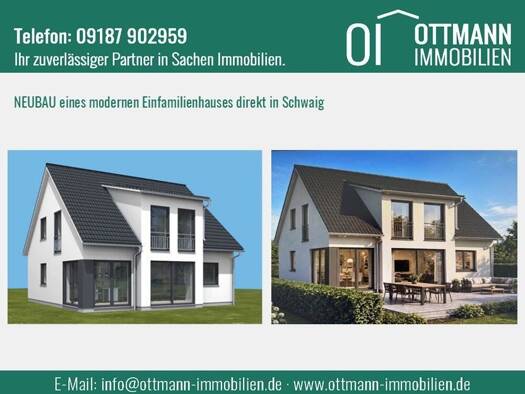 Einfamilienhaus zum Kauf - Erstbezug 664.000 € 5 Zimmer 125 m² 279 m² Grundstück Schwaig Schwaig bei Nürnberg 90571