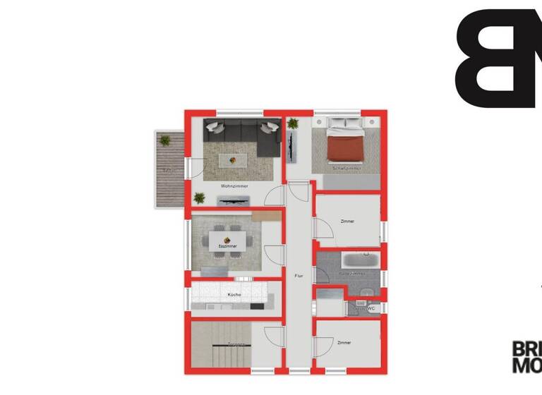 Wohnung zum Kauf 399.000 € 4,5 Zimmer 91 m² Meitingen 86405