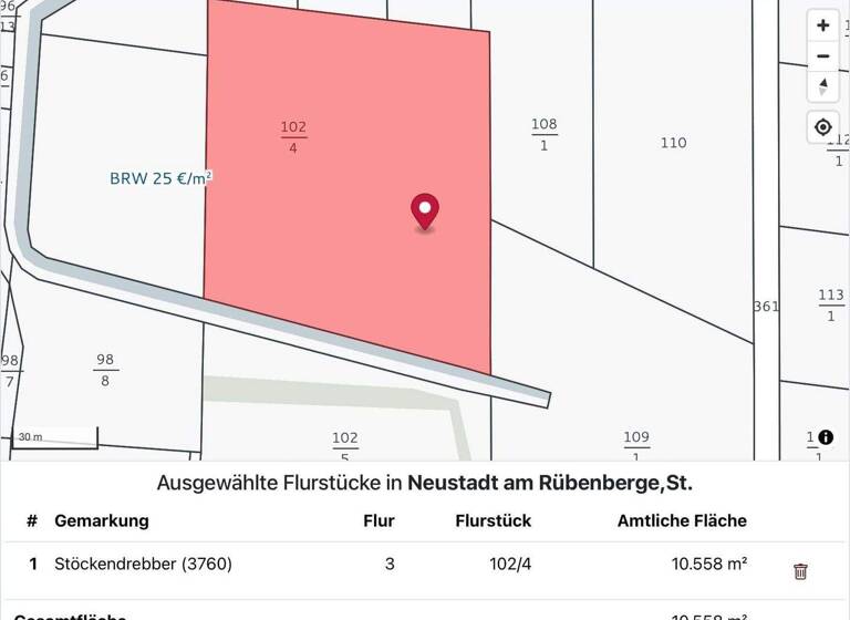Land-/Forstwirtschaft zum Kauf 69.000 € 10.558 m² Grundstück Mardorf Neustadt 31535