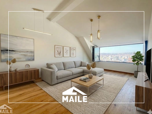 Wohnung zur Miete 1.390 € 2 Zimmer 71 m² 6. Geschoss frei ab 01.05.2026 Alexanderstraße 23 Mitte Stuttgart Stuttgart-Süd 70184