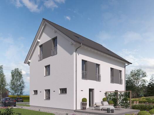 Doppelhaushälfte zum Kauf 423.007 € 5 Zimmer 154 m² 400 m² Grundstück Möckmühl Möckmühl 74219