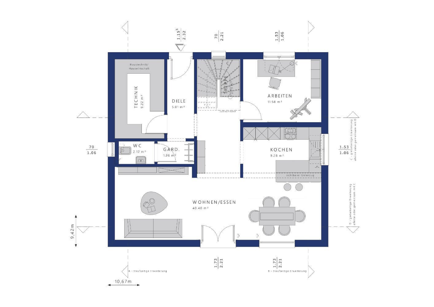 Einfamilienhaus zum Kauf provisionsfrei 807.863 € 6 Zimmer 165,7 m²<br/>Wohnfläche 1.475 m²<br/>Grundstück Weiskirchen Weiskirchen 66709