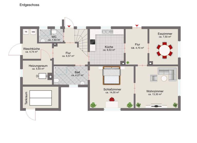 Einfamilienhaus zum Kauf 189.000 € 6 Zimmer 121 m² 762 m² Grundstück Innenstadt Osterholz-Scharmbeck 27711