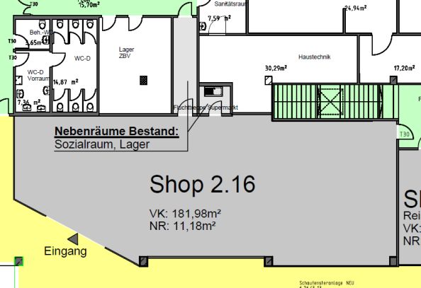 Laden zur Miete 2.413 € 193 m²<br/>Verkaufsfläche ab 149 m²<br/>Teilbarkeit Kelheim Kelheim 93309