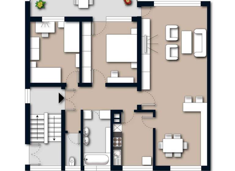 Mehrfamilienhaus zum Kauf 819.000 € 11 Zimmer 279,6 m² 489 m² Grundstück Bruchhausen Ettlingen / Bruchhausen 76275