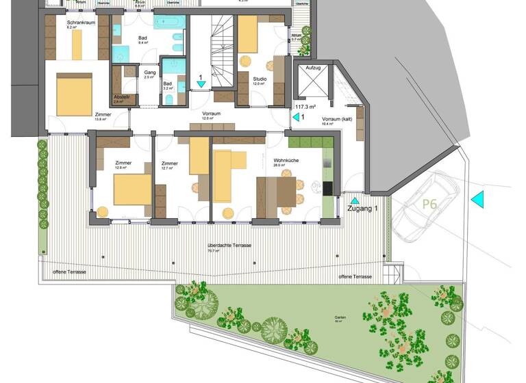 Wohnung zum Kauf - Erstbezug 979.000 € 4 Zimmer 202 m² Jenesien