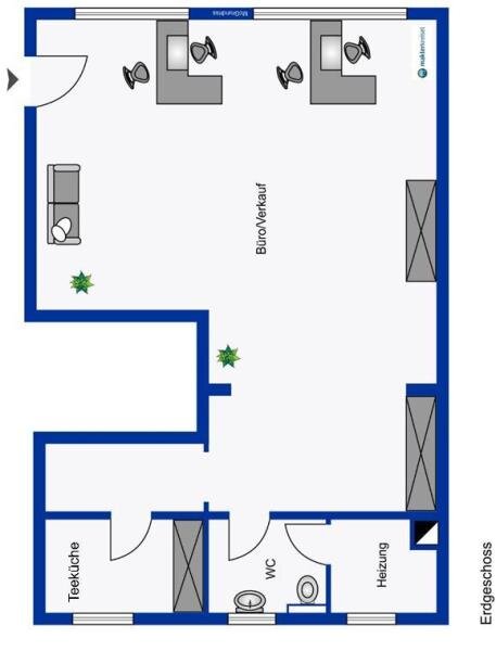 Ladenfläche zur Miete 495 € 66,5 m²<br/>Verkaufsfläche Esens Esens 26427