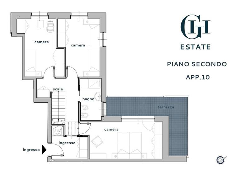 Penthouse zum Kauf - Erstbezug 1.020.000 € 5 Zimmer 127 m² 2. Geschoss frei ab sofort Via Cauriol 3 Trento 38122