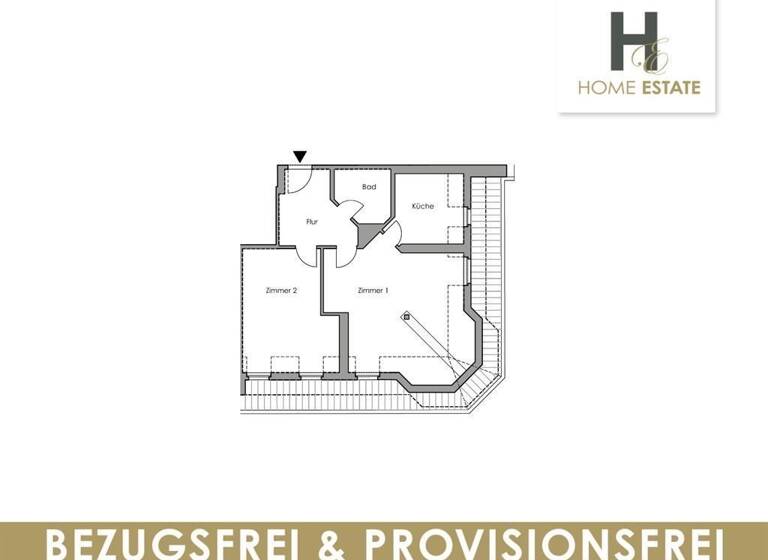 Wohnung zum Kauf provisionsfrei 260.000 € 2 Zimmer 65 m²<br/>Wohnfläche Dachgeschoss, 4.<br/>Geschoss ab sofort<br/>Verfügbarkeit Erich-Zeigner-Allee 21a Plagwitz Leipzig 04229