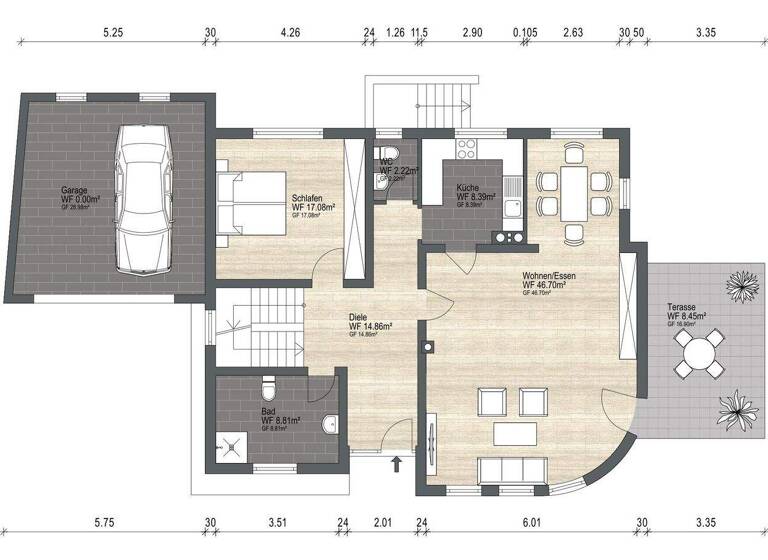 Einfamilienhaus zum Kauf 780.000 € 5 Zimmer 250 m² 650 m² Grundstück Wasserlos Alzenau 63755