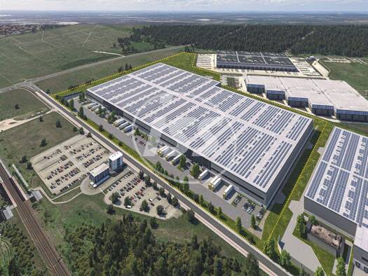 Lagerhalle zur Miete - Erstbezug provisionsfrei 8,25 € 11.680 m² Lagerfläche Strasse der Einheit 142 Falkensee 14612