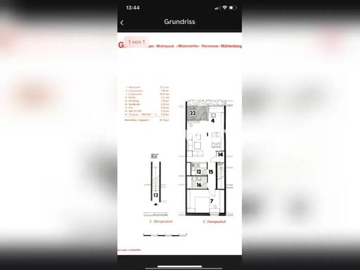 Maisonette zur Miete Tauschwohnung 700 € 2 Zimmer 67 m² 2. Geschoss Mühlenberg Ricklingen 30457
