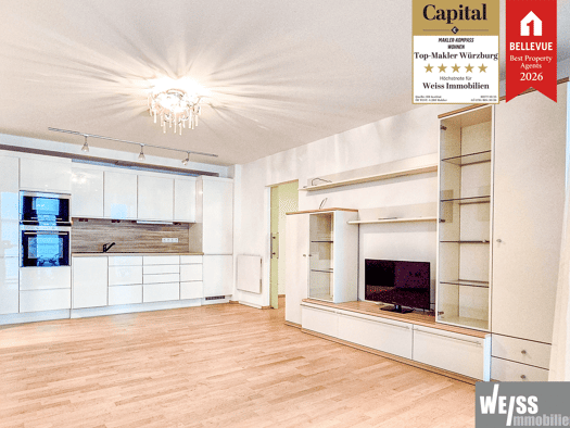 Wohnung zum Kauf 210.000 € 2 Zimmer 48 m² Peterplatz 3 a Altstadt Würzburg 97070