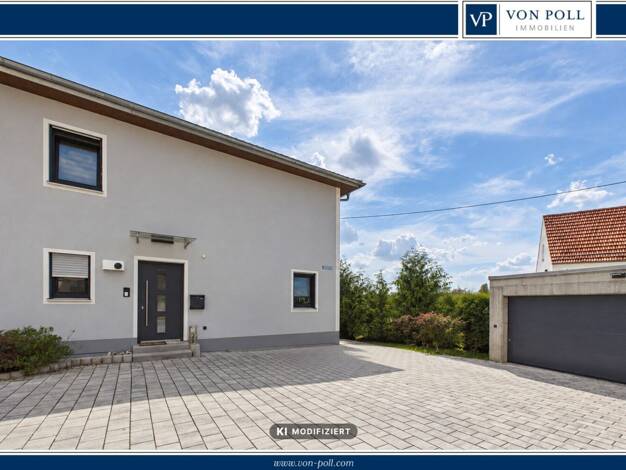Doppelhaushälfte zum Kauf 639.500 € 4 Zimmer 110 m² 369 m² Grundstück Obergriesbach Obergriesbach 86573