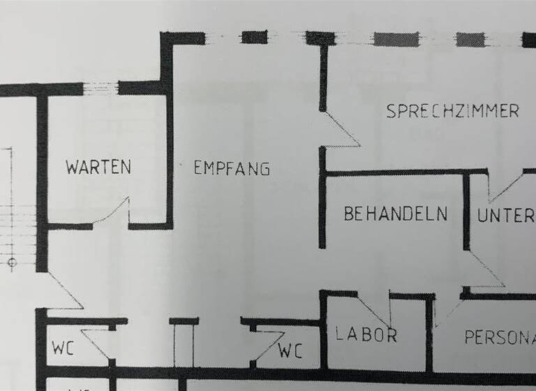 Praxis zur Miete provisionsfrei 799 € 7 Zimmer 104,5 m² Bürofläche Dettingen an der Erms 72581