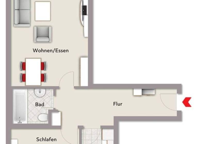 Wohnung zum Kauf 180.000 € 2 Zimmer 57,5 m² EG Durlach Karlsruhe / Durlach 76227