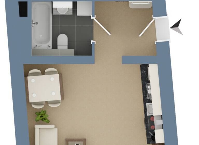 Studio zum Kauf - Erstbezug 176.000 € 1 Zimmer 30,2 m² EG Wien,Favoriten 1100