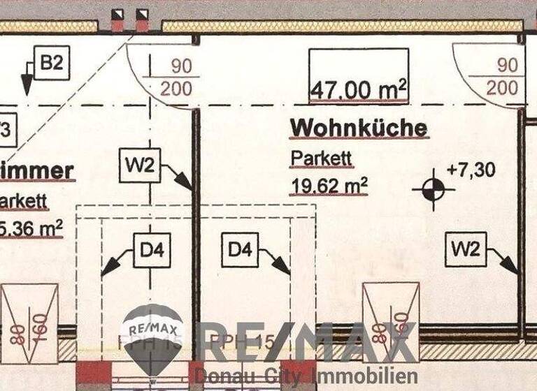 Wohnung zur Miete 657 € 2 Zimmer 47 m² 2. Geschoss Wien 1150