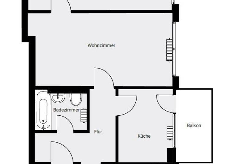Wohnung zur Miete 741 € 3 Zimmer 64,4 m²<br/>Wohnfläche 3.<br/>Geschoss Oskar-von-Miller-Str. 40 Dutzendteich Nürnberg 90478