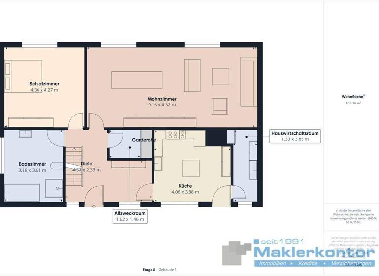 Doppelhaushälfte zum Kauf 230.000 € 4 Zimmer 148 m² 936 m² Grundstück Hohenmocker 17111