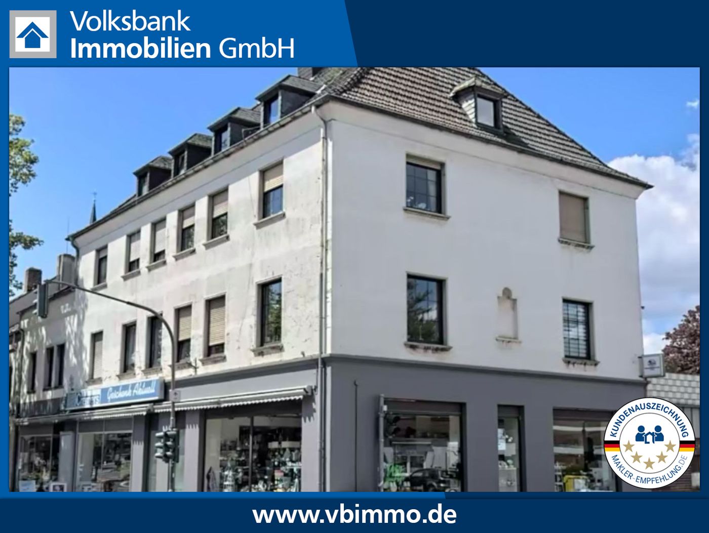 Wohn- und Geschäftshaus zum Kauf als Kapitalanlage geeignet 690.000 € 1.040 m²<br/>Fläche 1.032 m²<br/>Grundstück Tönisvorster Str. 15-19 Süchteln - Mitte Viersen 41749