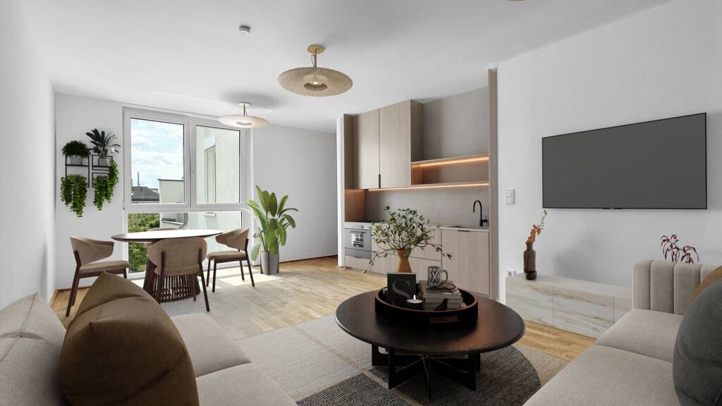 Studio zum Kauf - Erstbezug 232.618 € 1 Zimmer 34,3 m² 3. Geschoss Baumergasse 2a Wien 1210