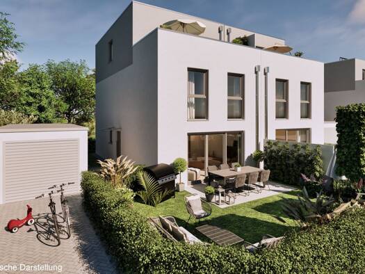 Doppelhaushälfte zum Kauf - Neubau provisionsfrei 679.000 € 5 Zimmer 145 m² 244 m² Grundstück frei ab 30.08.2028 Uerdinger Straße Bockum Krefeld 47800