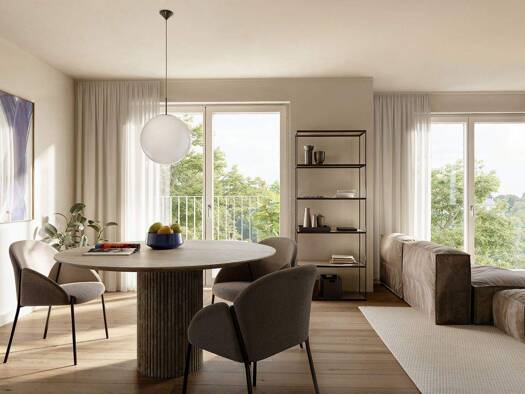 Wohnung zum Kauf - Erstbezug 384.800 € 2 Zimmer 53,8 m² EG Schulstraße 29-31 Hattersheim Hattersheim am Main 65795