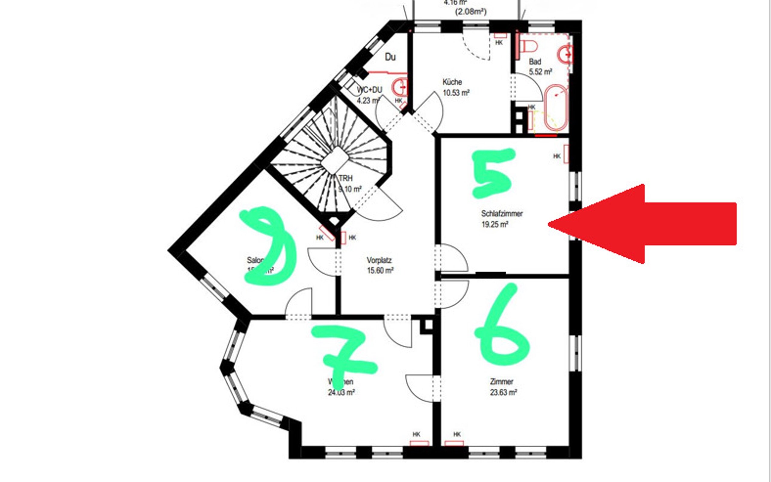 WG-Zimmer zur Miete Wohnen auf Zeit 640 € 19 m²<br/>Wohnfläche 31.12.2025<br/>Verfügbarkeit Neckarstraße 0 Innenstadt - Ost Esslingen Zentrum 73728