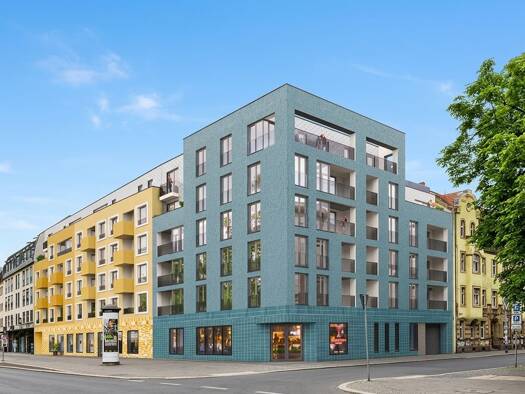 Wohnung zur Miete 750 € 2 Zimmer 46 m² 2. Geschoss frei ab 01.09.2026 Königsbrücker Straße Äußere Neustadt Ortsamtsbereich Neustadt 01099
