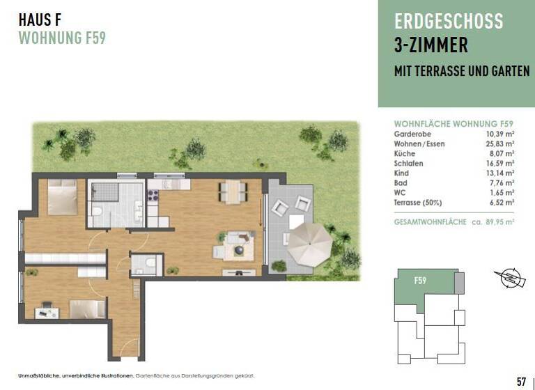 Wohnung zum Kauf - Erstbezug provisionsfrei 545.000 € 3 Zimmer 89 m² Pfullingen 72793